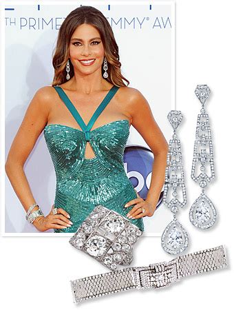 The Hottest Jewelry from the 2012 Emmys: Sofia Vergara - Unique Diamond ...