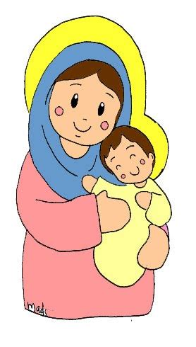 Mis ilustraciones: Santa María, Madre de Dios