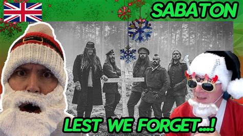 Sabaton - Christmas Truce (BRITS REACTION!!!) - YouTube