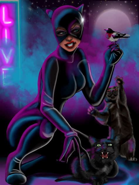 Catwoman for my series of Batman villains : r/batman