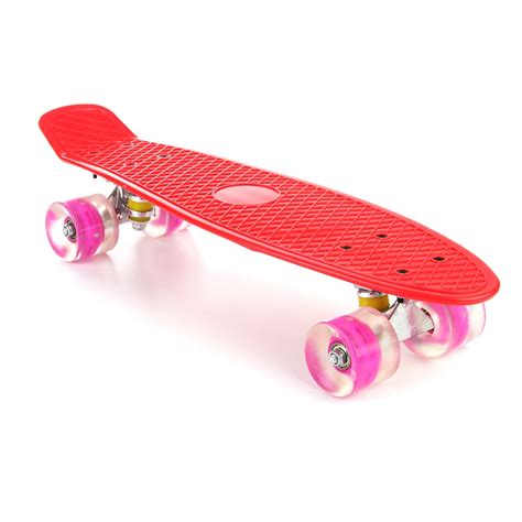 22" Complete Skateboard for Kids - Mini Single Rocker Cruiser ...