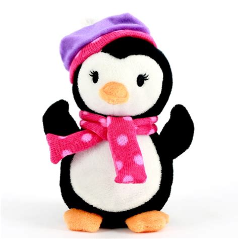 Holiday Time 7.5 Inch Stuffed Christmas Plush – Penguin - Walmart.com ...