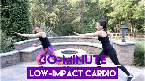 30-MINUTE LOW IMPACT CARDIO (NO EQUIPMENT) - YouTube