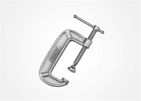 C-Clamps - Drop-Forged, Heavy-Duty Pony C Clamp | Pony Jorgensen