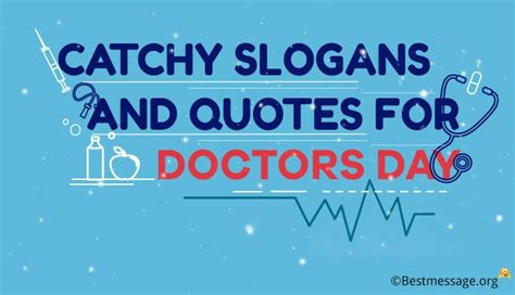 Catchy Slogans and Quotes for Doctors Day 2023