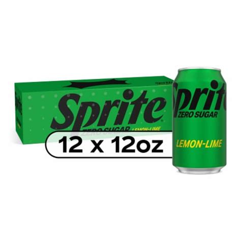 Sprite® Lemon Lime Zero Sugar Caffeine Free Soda Cans, 12 pk / 12 fl oz - Pick ‘n Save