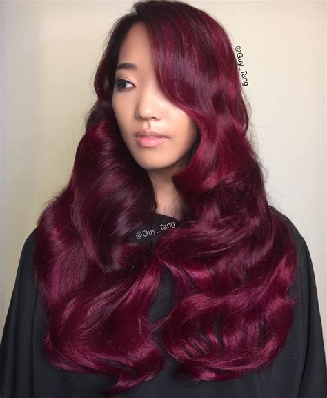 Midnight Ruby Hair Color - Colorxml