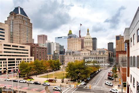 Baltimore Skyline High-Res Stock Photo - Getty Images