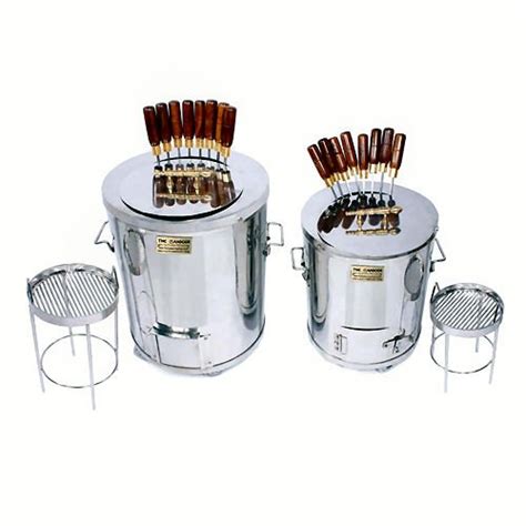 Stainless Steel Indian Clay Tandoori Oven - Indian Cook Shop