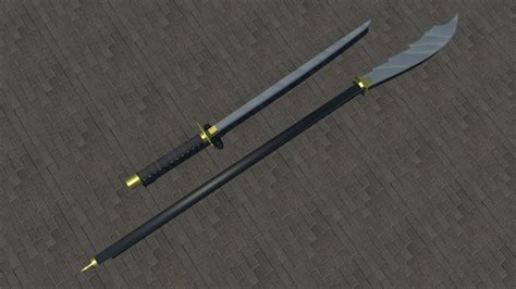 Naginata and Katana by EMFNatic on DeviantArt