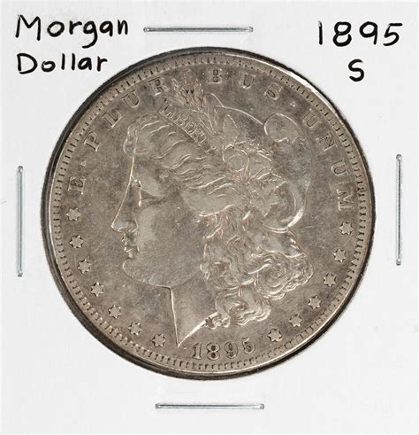 1895-S $1 Morgan Silver Dollar Coin - BK Auctions