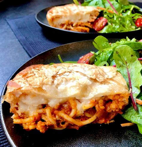 Spag Bol with Bechamel Pie - YAY Foods