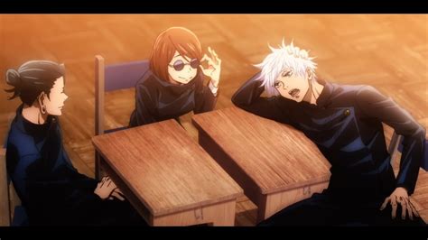 Young Satoru Gojo, Suguru Geto, Shoko Ieiri First Appearance | Jujutsu Kaisen Season 2 - YouTube