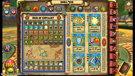 Wizard101-Level 20 Ice Warlord PvP Deck Set Up! - YouTube