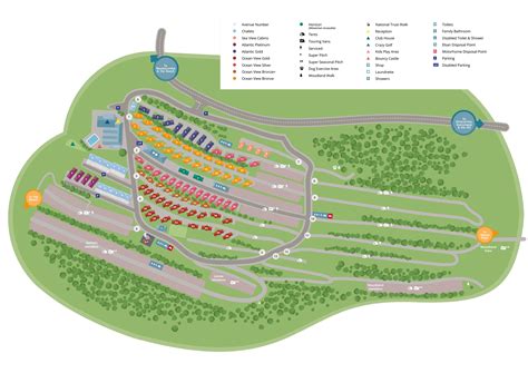 Park Map | Woolacombe Sands Holiday Park