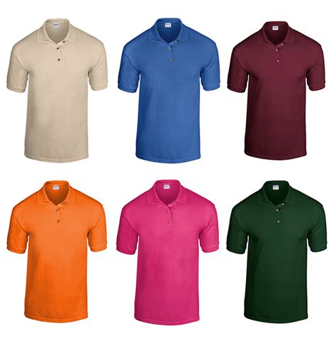 Wholesale Irregular Gildan Polo Shirts - Assorted, Large