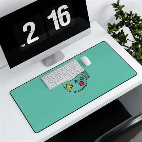 Adventure Time BMO Inspired Desk Mat Large Computer Pad - Etsy