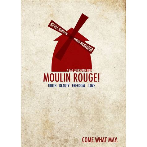 Alternative Movie Poster for Moulin Rouge by evilcomma