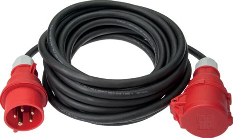 Brennenstuhl (WEEE DE82437993) Construction site extension cord for inside & outside use, IP 44 ...