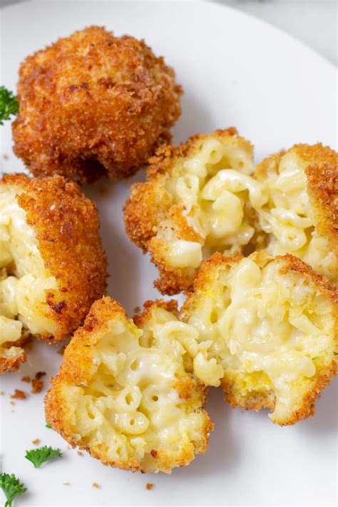 Fried Mac and Cheese Bites - Cooking For My Soul