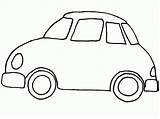 Simple Car Coloring Pages Printable sketch template