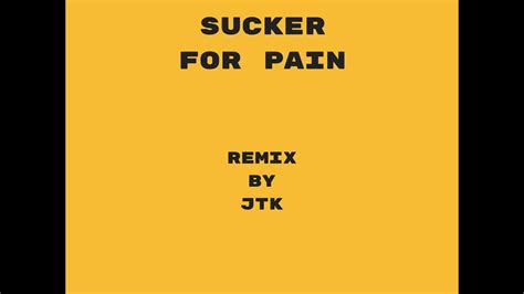 JTK & Imagine Dragons - Sucker for Pain (Remix) [Explicit] - YouTube