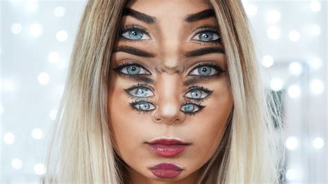 11 Mesmerizing Optical Illusion Makeup Tutorials For Halloween 2018