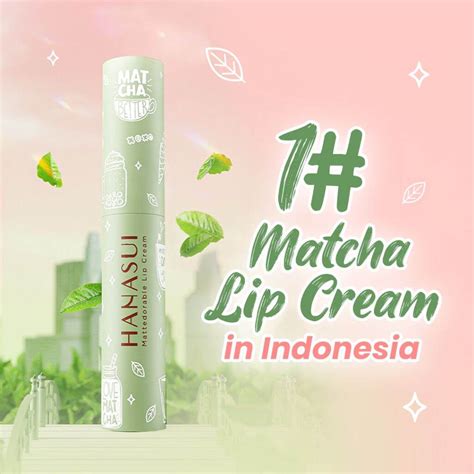 Hanasui Matcha Edition Lip cream mattedorable | Shopee Malaysia