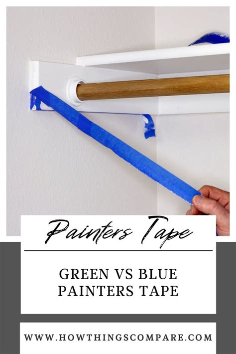 Green vs Blue Painters Tape: What is the difference? – howthingscompare.com