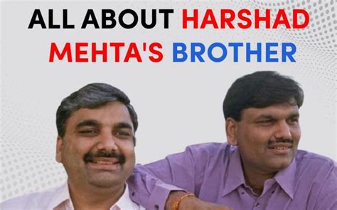 All About Harshad Mehta's Brother: Where is Ashwin Mehta Now?