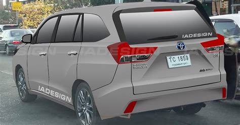 2023 Toyota Innova Crysta rendered ahead of launch