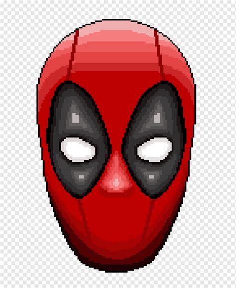 Deadpool Mask Drawing