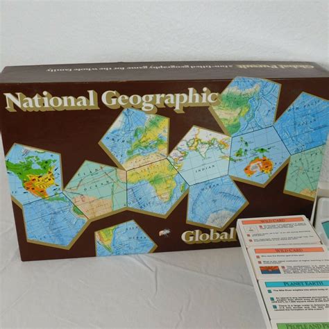 National Geographic Global Pursuit Board Game with 2nd Set of Cards NO ...