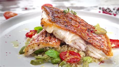 Pan-Seared Red Snapper | snapper | pan-seared | couscous | Taste Life