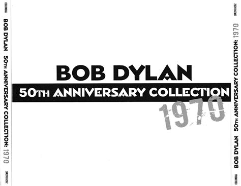 Bob Dylan - 50th Anniversary Collection: 1970 | Morrissey-solo