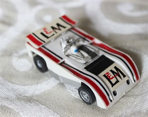 AFX Aurora L & M Lola t-260 Can AM Vintage HO Slot Car White Porsche, Audi, Slot Car Racing ...