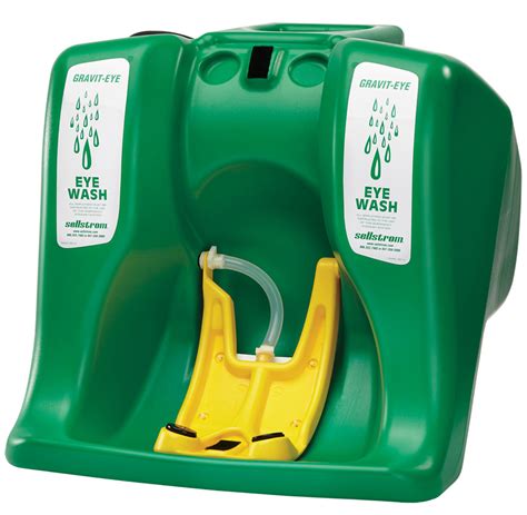 S90320 16-Gallon Gravity-Eye Portable Eyewash Station | Safetywear.ca