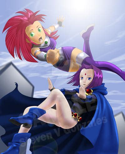 star and raven by pantherprowl on DeviantArt