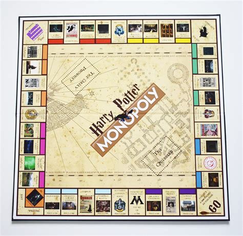 Diy harry potter monopoly game with free printables – Artofit