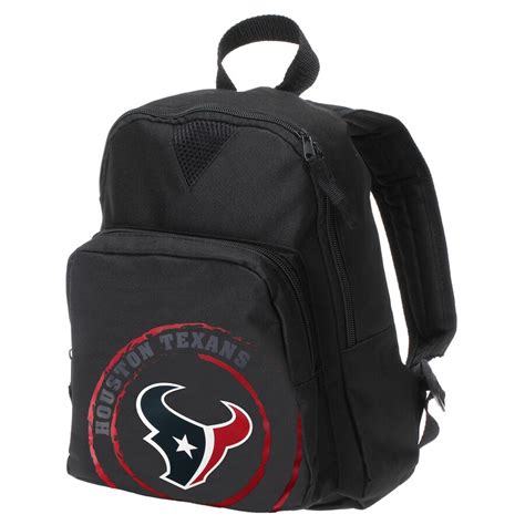 Black Houston Texans Offense Mini Backpack