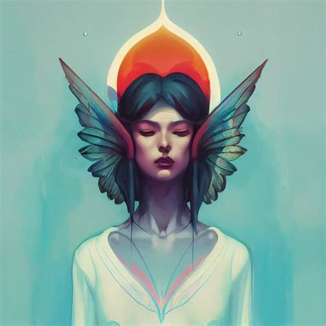 fairy angel symmetrical portrait + intricate + art | Midjourney | OpenArt