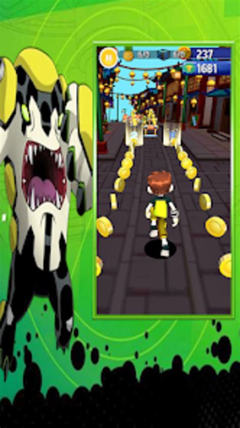 Subway Ben Omnitrix Alien Run для Android — Скачать