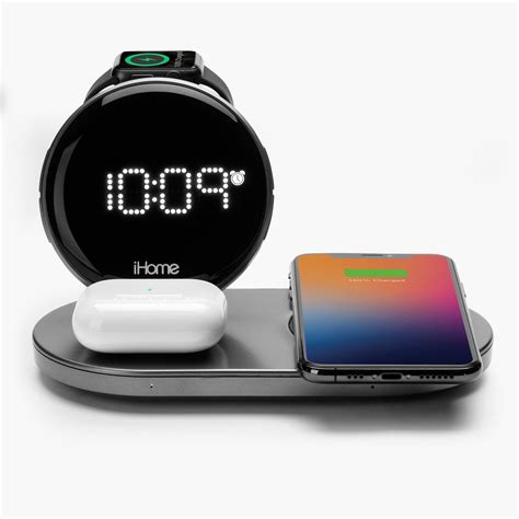 Charging Station with Wireless Charger, Apple Watch Charger, AirPods C