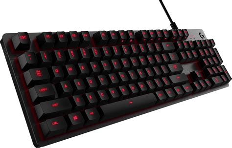 Logitech G413 Red LED Mechanical Gaming Keyboard - Keybumps