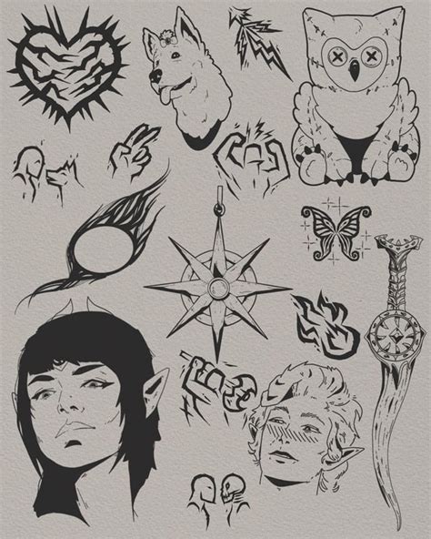 BG3 tattoo designs : r/BaldursGate3