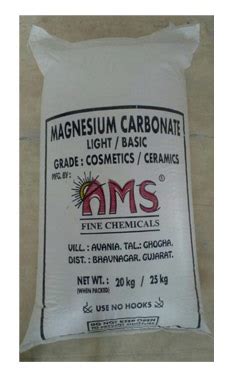 Light Magnesium Carbonate Ceramic Grade