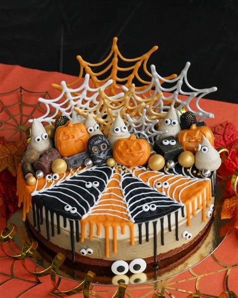 Ideas para Decoración de Pasteles de Halloween