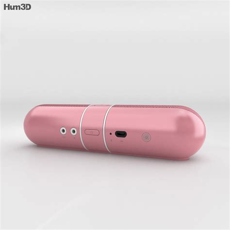 Beats Pill 2.0 Wireless Speaker Nicki Pink 3D model - Hum3D