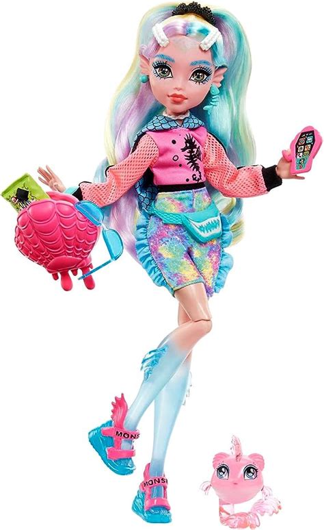 Monster High Doll, Lagoona Blue with Colorful Streaked Hair in ...