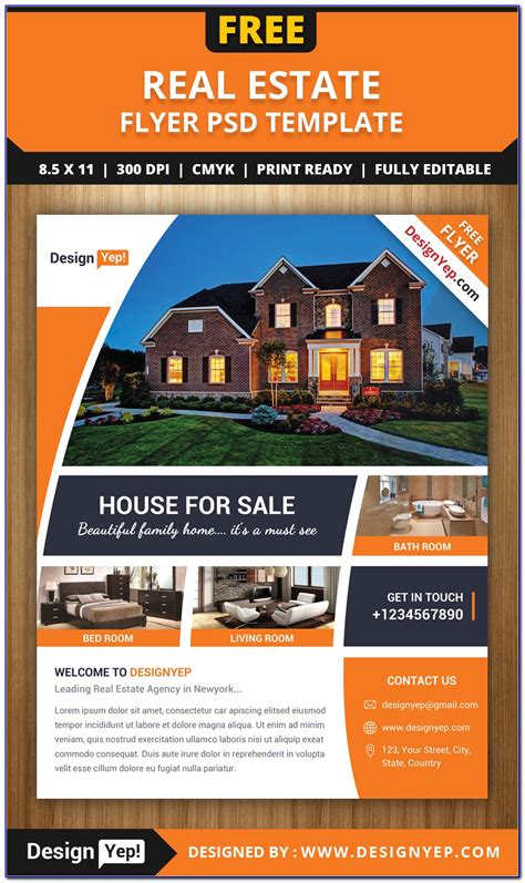 Free Real Estate Flyer Templates Word